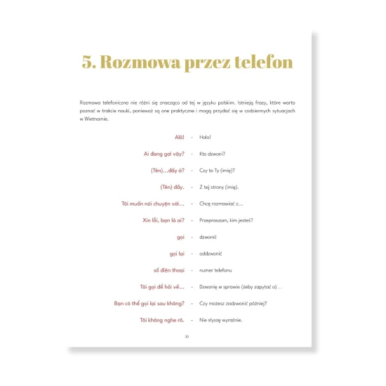 Wietnamski na start przykładowa treść, język wietnamski dla początkujących