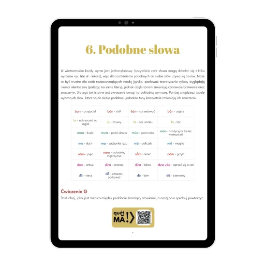 Wietnamski na start cz. 1 e-book, wietnamski dla początkujących, e-book do wietnamskiego