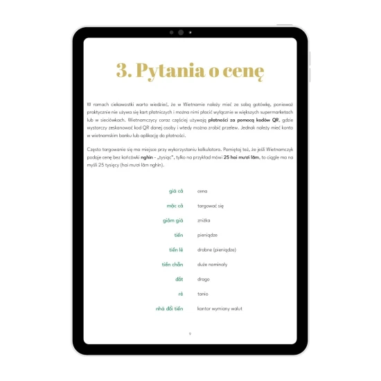 Wietnamski na start cz. 6 e-book, wietnamski od podstaw, wietnamski w podróży