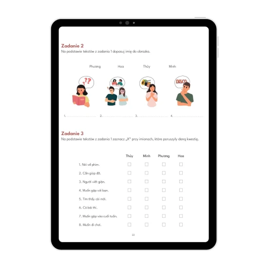 Wietnamski na start cz. 10 e-book przykładowe zadania, wietnamski od podstaw