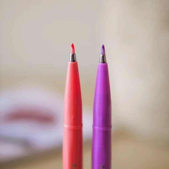 Brushpen do pisania znaków, brushpeny do znaków azjatyckich, nauka języków azjatyckich,