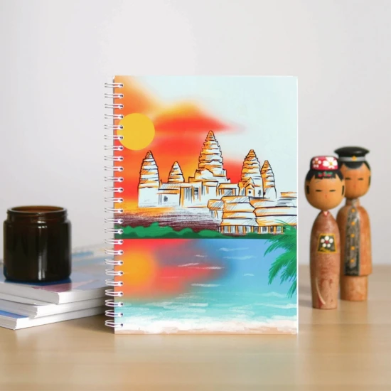 zeszyt tajsko-khmerski, zeszyt do pisania po tajsku i khmersku, zeszyt do nauki tajskiego i khmerskiego, nauka pisania po tajsku, nauka pisania po khmersku