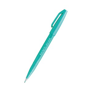 Brushpen do pisania znaków miętowy szmaragdowy.jpg
