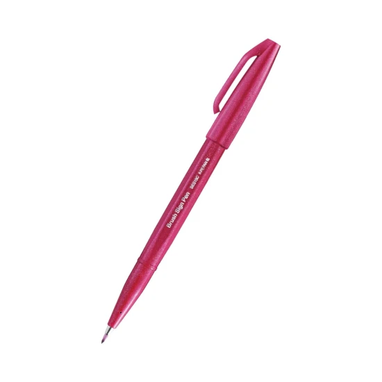 Brushpen do pisania znaków burgundowy.jpg