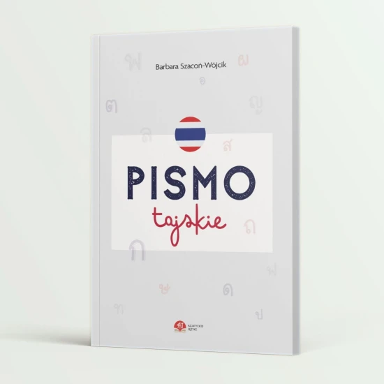 Pismo tajskie, książka okładka, nauka tajskiego od podstaw