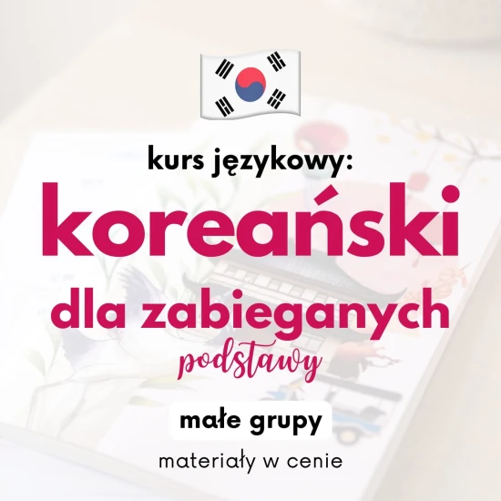 Koreański dla zabieganych podstawy, koreański dla zapracowanych, kursy języka koreańskiego od podstaw, szybki kurs koreańskiego, koreański dla zabieganych podstawy