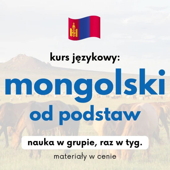 Poziom 1: kurs mongolskiego od podstaw