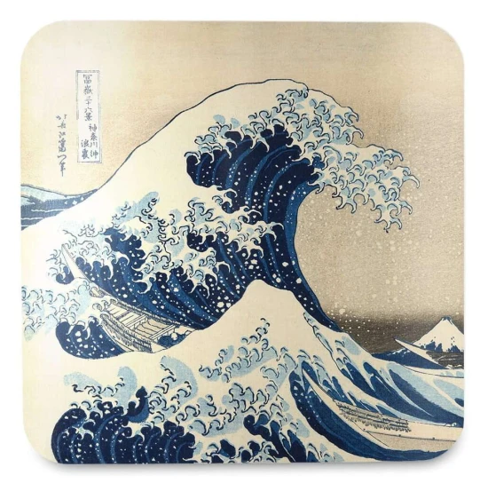 Kolekcja Hokusai Wielka fala w Kanagawie - podkładka pod kubek