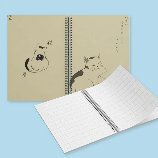 Zeszyt do kanji Kotek.jpg