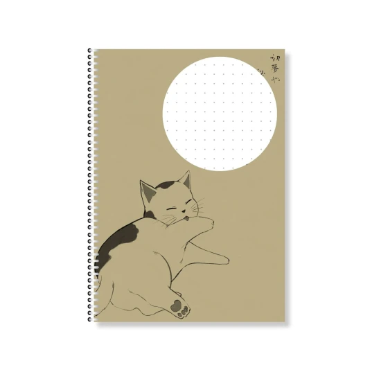 Zeszyt kotek kropki.jpg