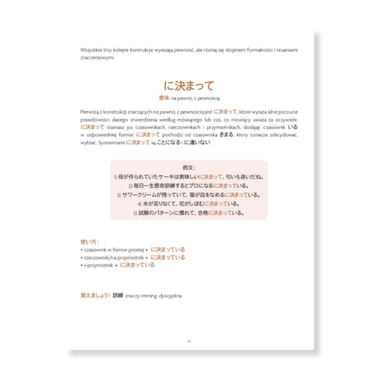 Drukowane ćwiczenia JLPT N2 cz. 2 - ćwiczenia, gramatyka, słówka, kanji, nauka do egzaminu JLPT N2