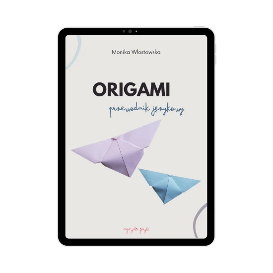 Ebook Origami - przewodnik językowy okładka, nauka japońskiego od podstaw