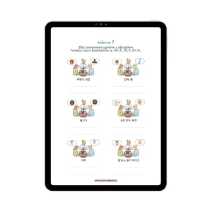 Koreański na start cz.9 e-book przykładowe zadania, ćwiczenia z koreańskiego, koreański od podstaw