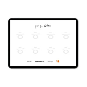 Hangul Pisz po śladzie 1 ćwiczenia pisz po śladzie, koreański dla początkujących