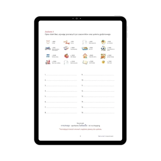 Tajski na start cz. 5 przykładowe zadania, nauka tajskiego dla początkujących