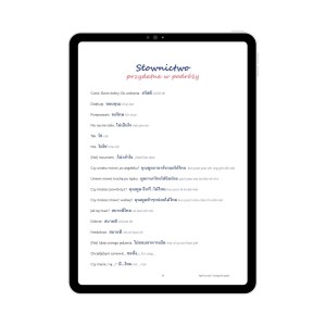 Tajski na start cz.7 słownictwo w podróży, tajski od podstaw