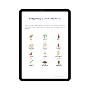 Tajski na start cz.9 - jedzenie, wizyta w restauracji słówka na przyprawy, tajski od podstaw