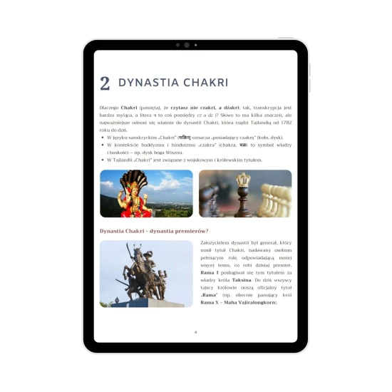E-book Historia Tajlandii - Dynastia Chakri, e-book o tajskiej dynastii królewskiej