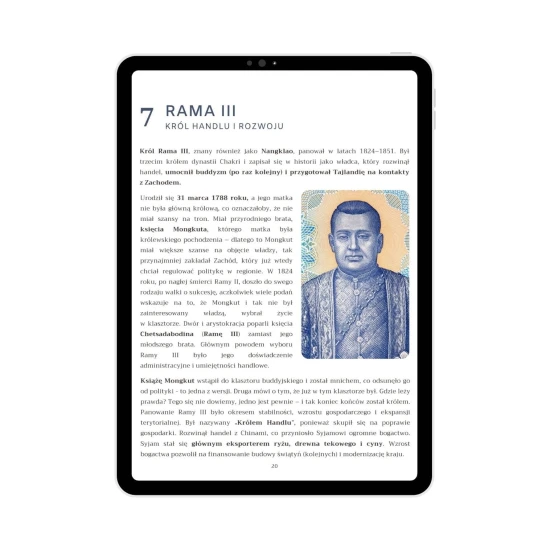 E-book Historia Tajlandii - Dynastia Chakri, tajski e-book o historii kraju