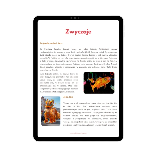 E-book słówka wietnamski Tet Trung Thu zwyczaje Tet Trung Thu, nauka wietnamskiego
