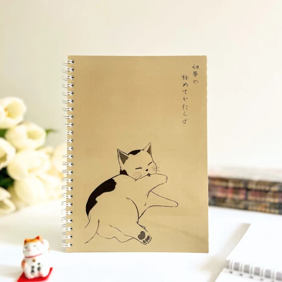 Zeszyt do kanji Kotek, Zeszyt z japońskim motywem