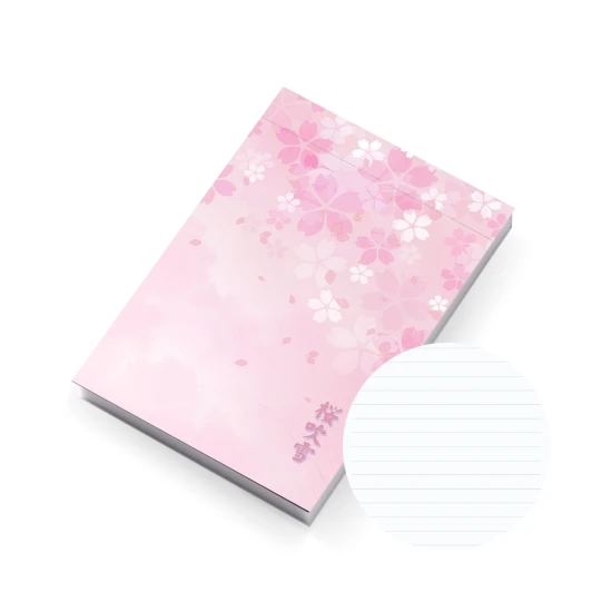 Notes sakura w linie