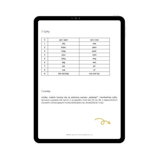 Mini ebook - Jak opowiadać o sobie po ormiańsku cyfry i liczby, ormiański od podstaw