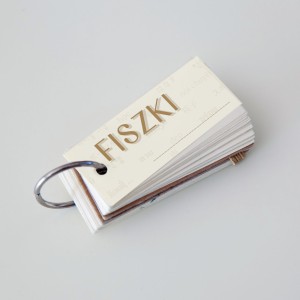 Fiszki - duże bloczki: Stwórz swoje fiszki do nauki