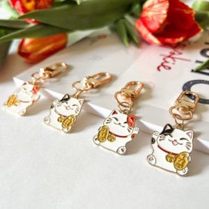 Mały breloczek kotek - Maneki Neko