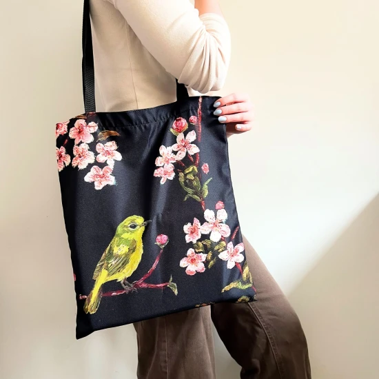 Torba bawełniana wiosenna - Wiosenny trel