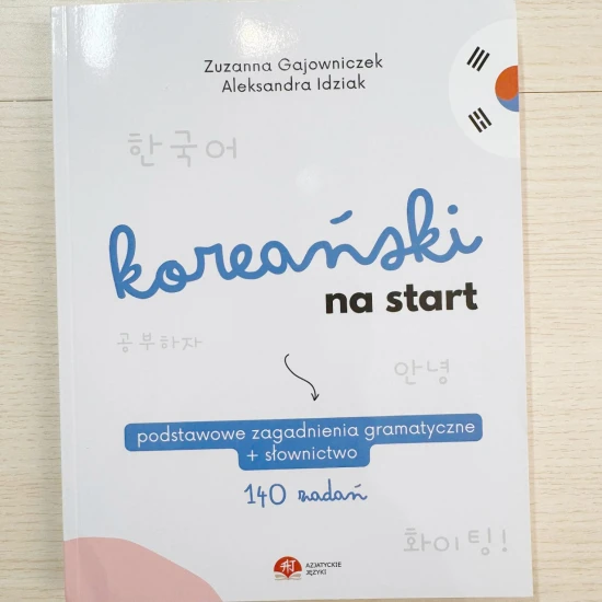 OUTLET Książka Koreański na start - koreańska gramatyka, słownictwo, ćwiczenia