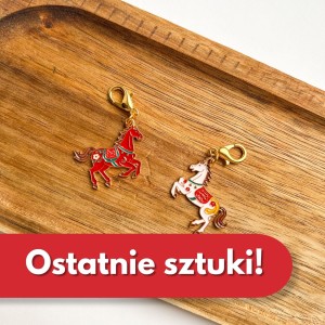 Breloczek mały koń - Chiński Nowy Rok: Rok Konia