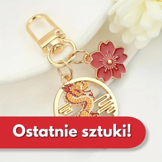 Breloczek smok na szczęście