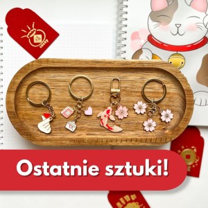 Breloczek z azjatyckim motywem - różne wzory do wyboru