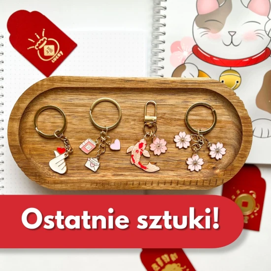 Breloczek z azjatyckim motywem - różne wzory do wyboru