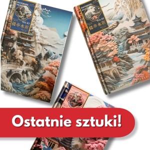 Notes w twardej oprawie - Chiński widoczek