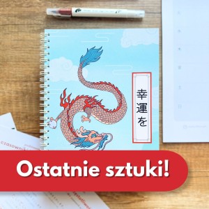 Zeszyt do kanji Smok