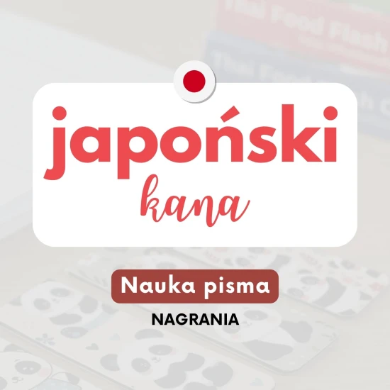Webinary AJ japoński - Kana, nauka pisma