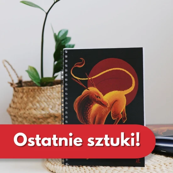 Zeszyt do kanji - Jednorożec Qilin