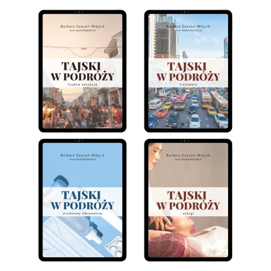Zestaw e-booków - Tajski w podróży