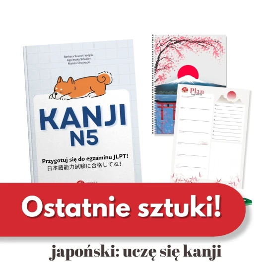 Zestaw japoński: Uczę się kanji