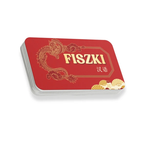 Chińskie fiszki na kółku + lista słówek