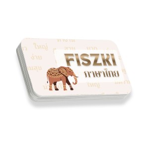 Tajskie fiszki na kółku + lista słówek
