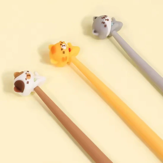 Długopis żelowy shaking pen trzęsący się kotek