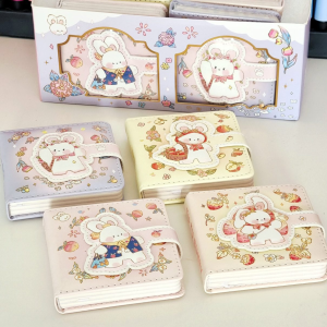 Notes w stylu kawaii skóropodobny na magnes