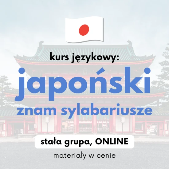 Kurs japońskiego Sylabariusze +