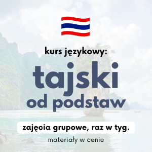 Poziom 1: Kurs tajskiego od podstaw