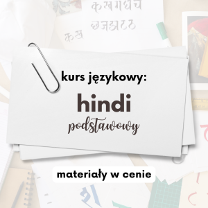 Kurs hindi podstawowy | Hindi kurs od podstaw