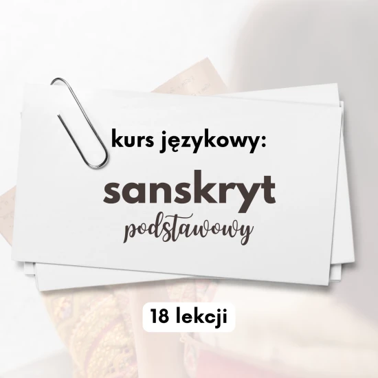 Kurs sanskryt