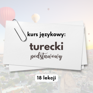 Kurs turecki podstawowy